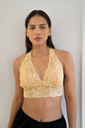Lace Bralette - Butter Yellow